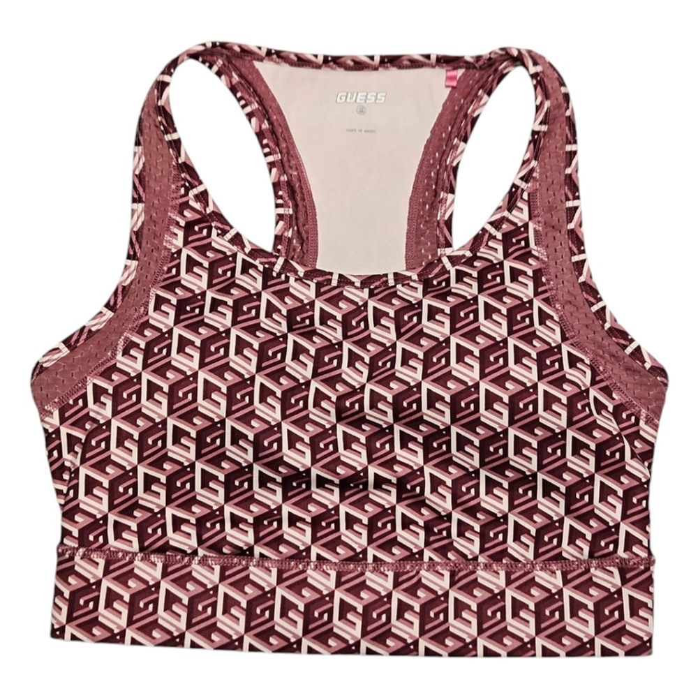 GUESS Active Top Size Medium Sports Bra